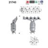 OPEL 5849017 Catalytic Converter